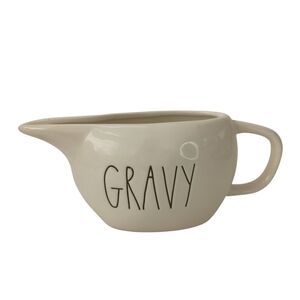 Rae Dunn Gravy Boat Farmhouse Spellout Artisan by Magenta
